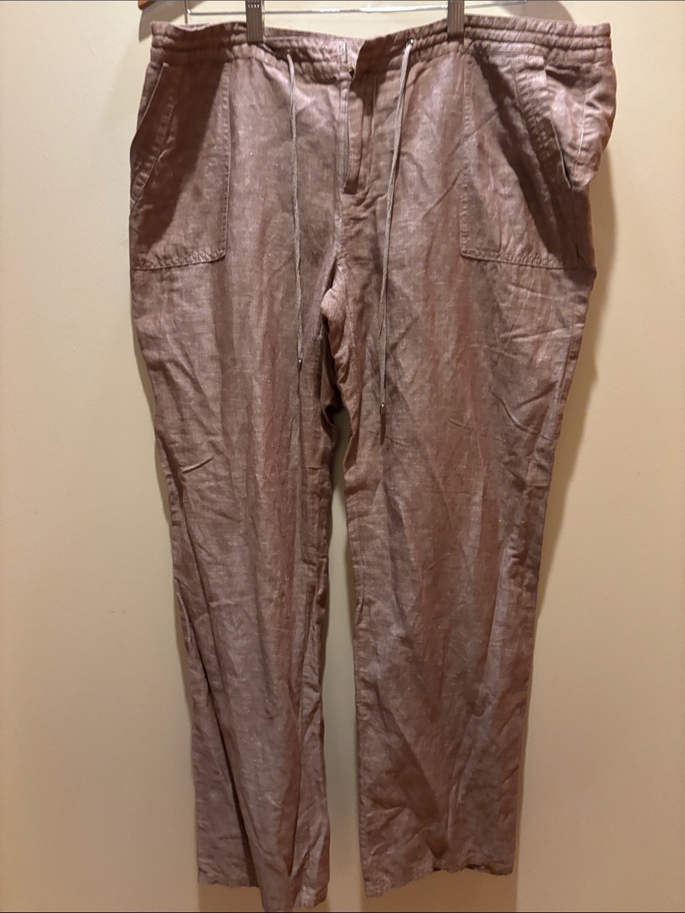 Johnston & Murphy Dusty Mauve Drawstring Joggers